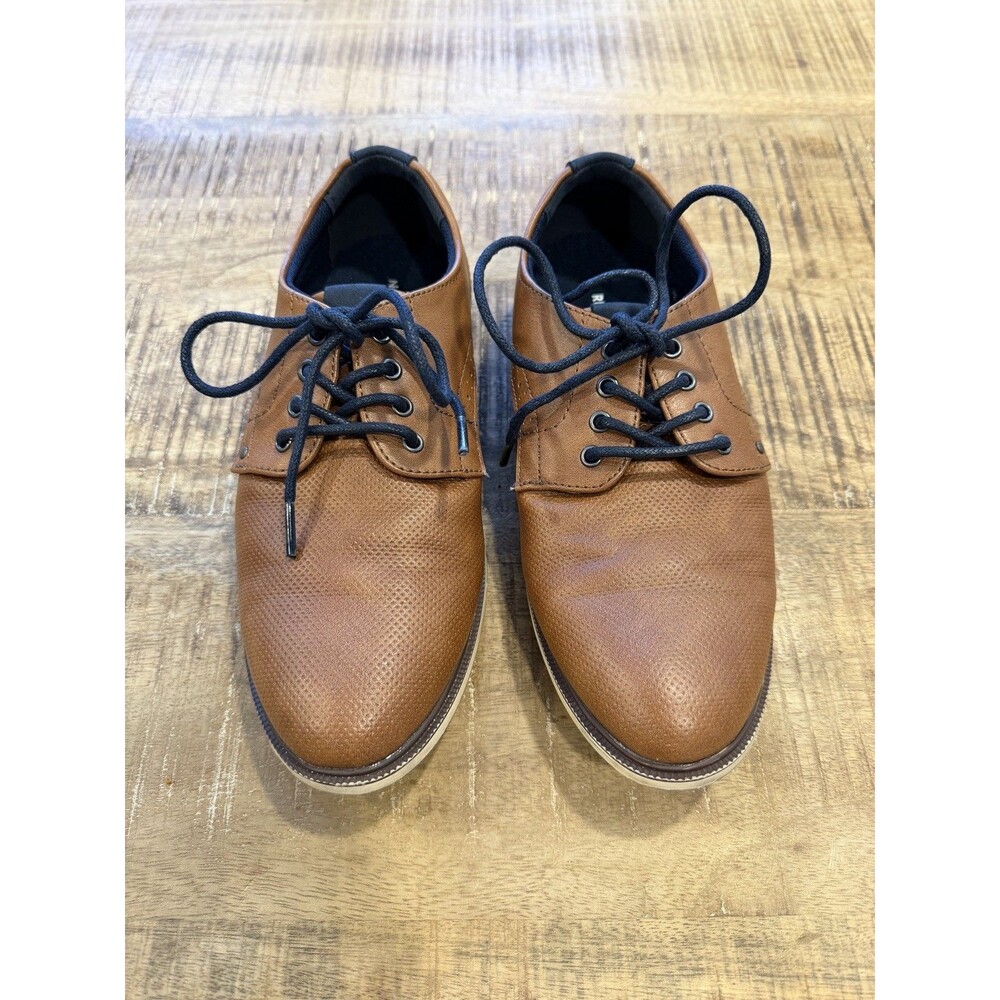 NORDSTROM KIDS Boys Comfy Dress Shoes - Brown Oxford Lace Up Size 3